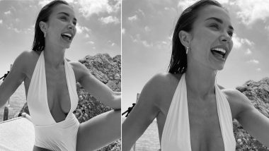 Amy Jackson Looks Smoking Hot in White Monokini From Her Italy Holiday (View Pic)